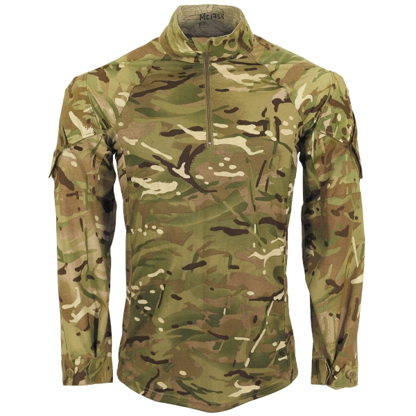 Brit. Combat Shirt, "UBAC", MTP tarn, "Armour", gebr.