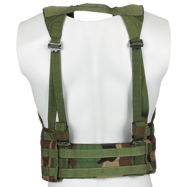 US Weste, MOLLE II, FLC, woodland, Modular, gebr.