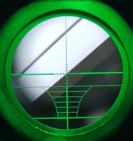 Delta Armory Airsoft rifle scope 4X32AOEG with backlight - Black