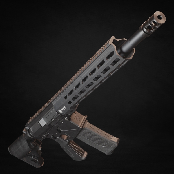 Wolverine Airsoft MTW-308 Unleashed with INFERNO Engine, UNLEASHED Stock, Battery Grip