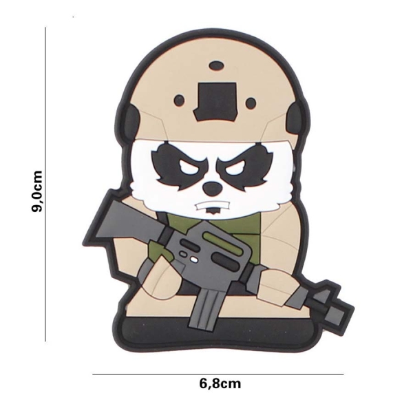 Patch 3D PVC Tactical Panda