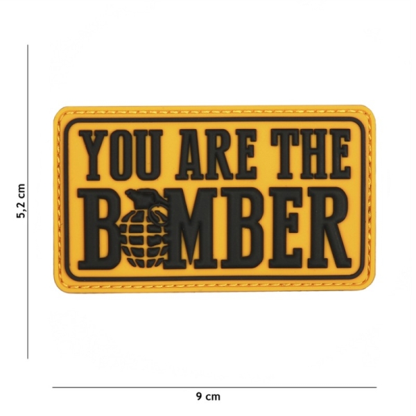 Patch 3D PVC You are the bomber