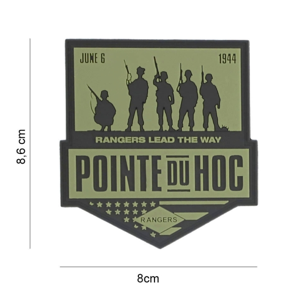 Patch 3D PVC Pointe du Hoc