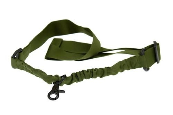 GFC Tactical 1-Point Tactical Sling - Bungee, olive drab