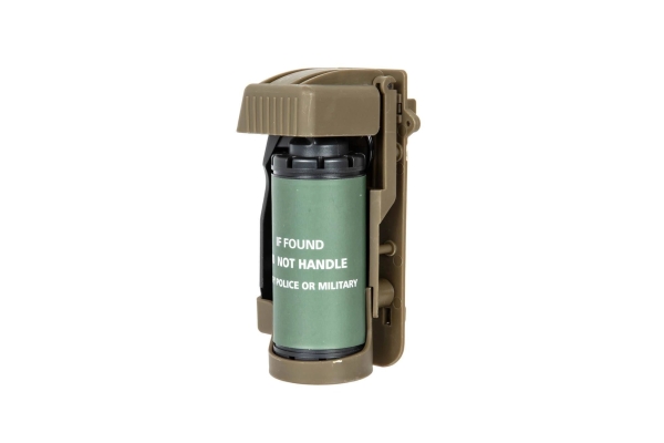Ultimate Tactical Dummy Smoke Grenade with pouch - tan